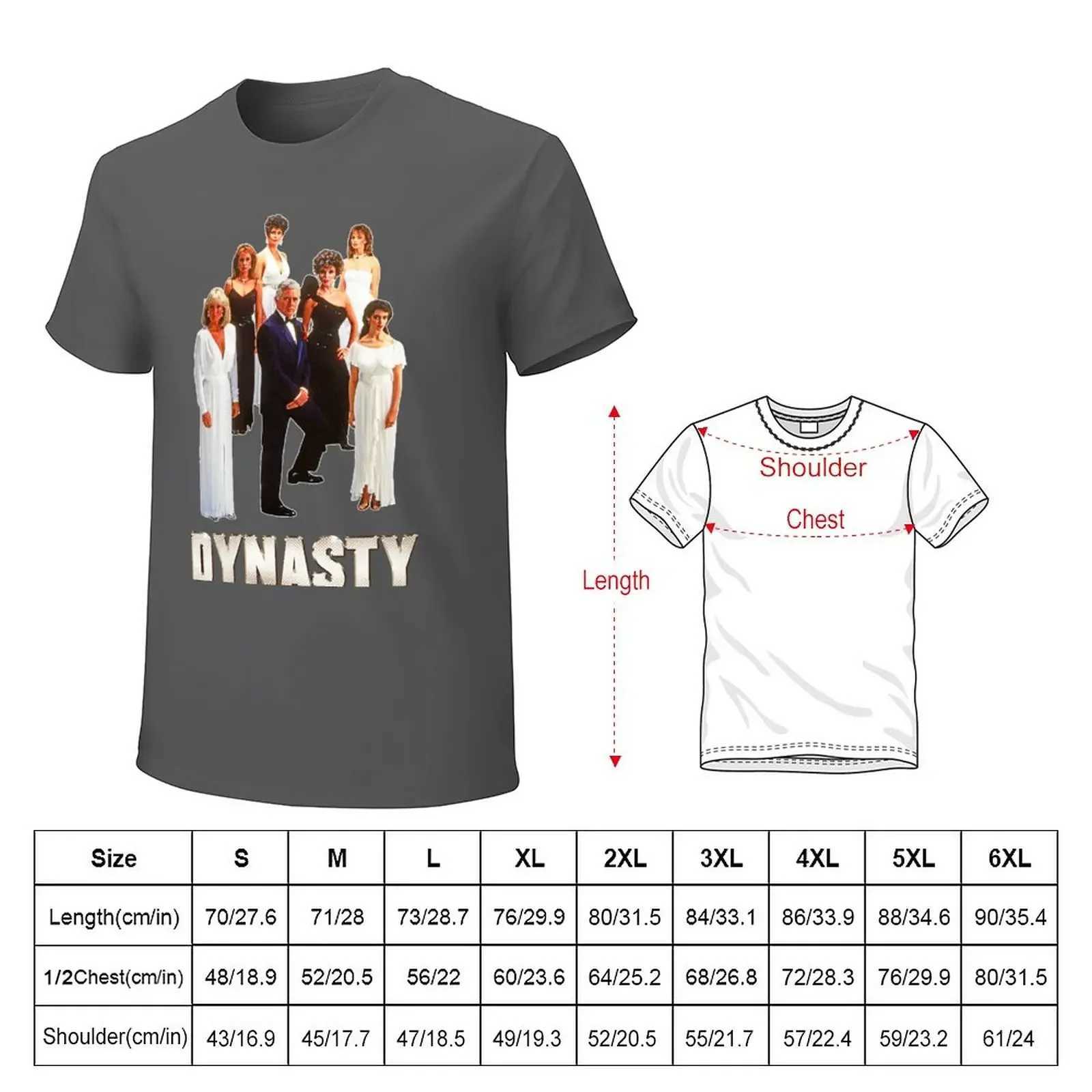 Herrt-shirts-dynastin 80-tal retro Inverterad Casting Tribute T-shirt Anime Klädstorlek överstiger Mens High T-Shirtl2405