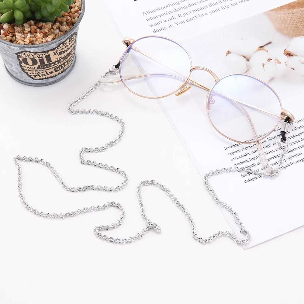 Okulary łańcuchy Skyrim moda złota kolory okularów przeciwsłonecznych łańcuch przeciwpośpiemia metalowy odczytanie okularów łańcuchy szyi smycze szyi smycze szklanki