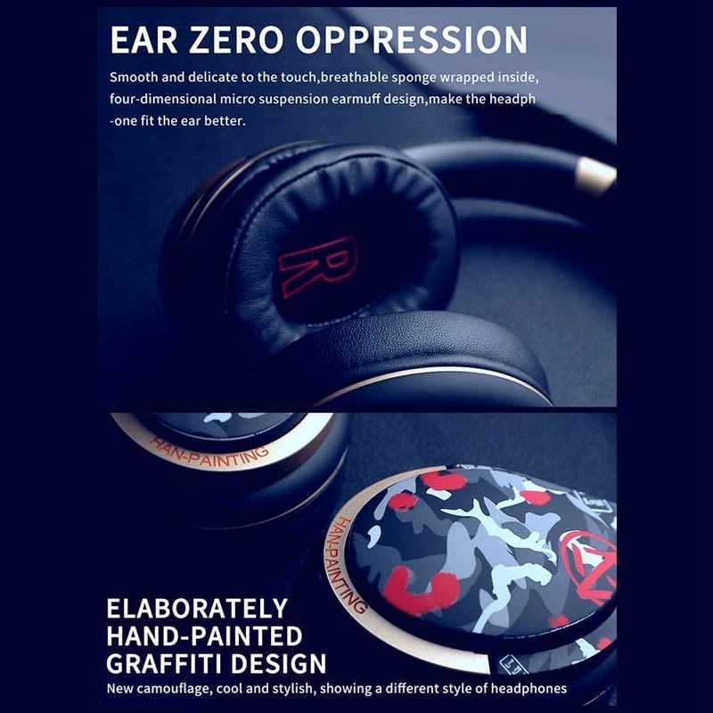 Kulaklıklar EL-A1 Aktif Gürültü İptali Kulaklıkları Katlanabilir Kablosuz Bluetooth 5.0 Oyun Stereo Kulaklık Taşınabilir Kulaklıklar J240508