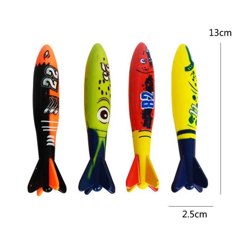 Bath Toys Enfants Diving Toy Combination Plastic Summer Swimming Water Joue Toys Games interactifs sous-marins Sports Bath Toys TMZ D240507