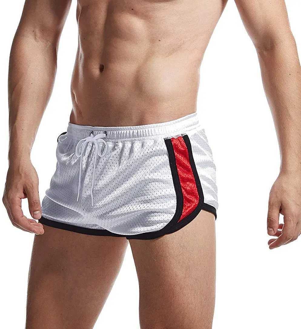 Heren shorts AIMPACT MENS Running Shorts Ademen Workout Gym Booty Short Shorts Sexy T240507