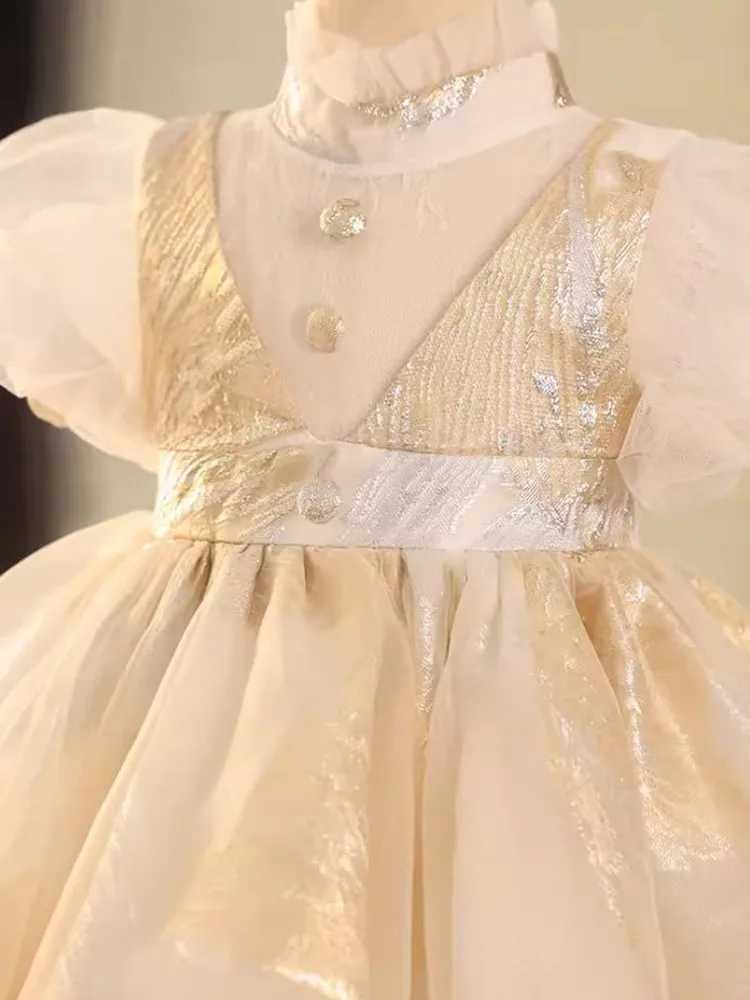 Sukienki chrzestne 2024 Nowe dziecko Księżniczki Sukienka na bal.