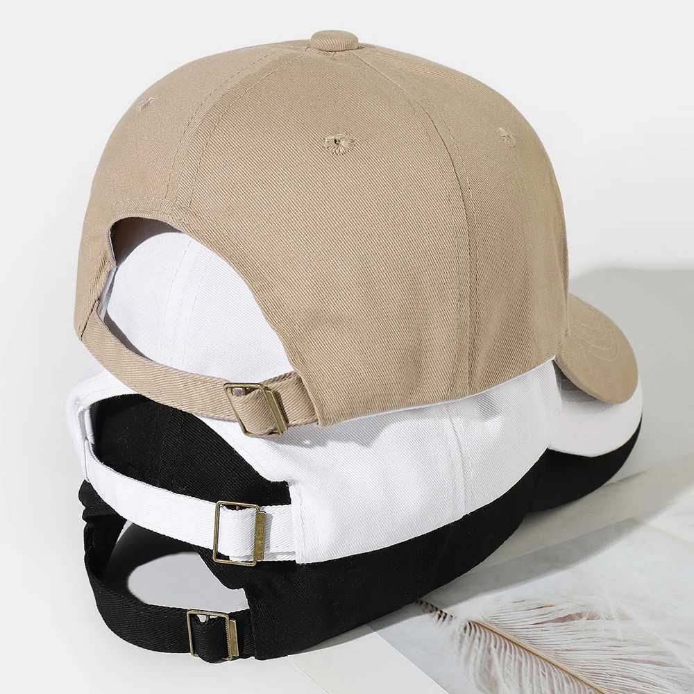 Capes à billes Set Caps de baseball de haute qualité pour hommes Femmes Black White Duck Tongue Chapeaux de Trumpur de sport extérieur Unisexe Réglable D240507