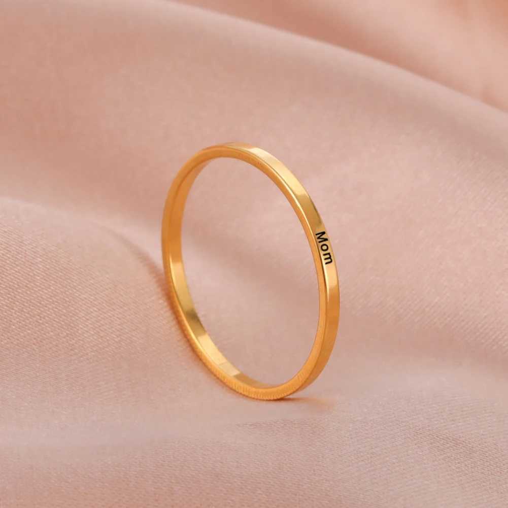 Bagues de mariage skyrim mode gravé nom personnalisé anneaux