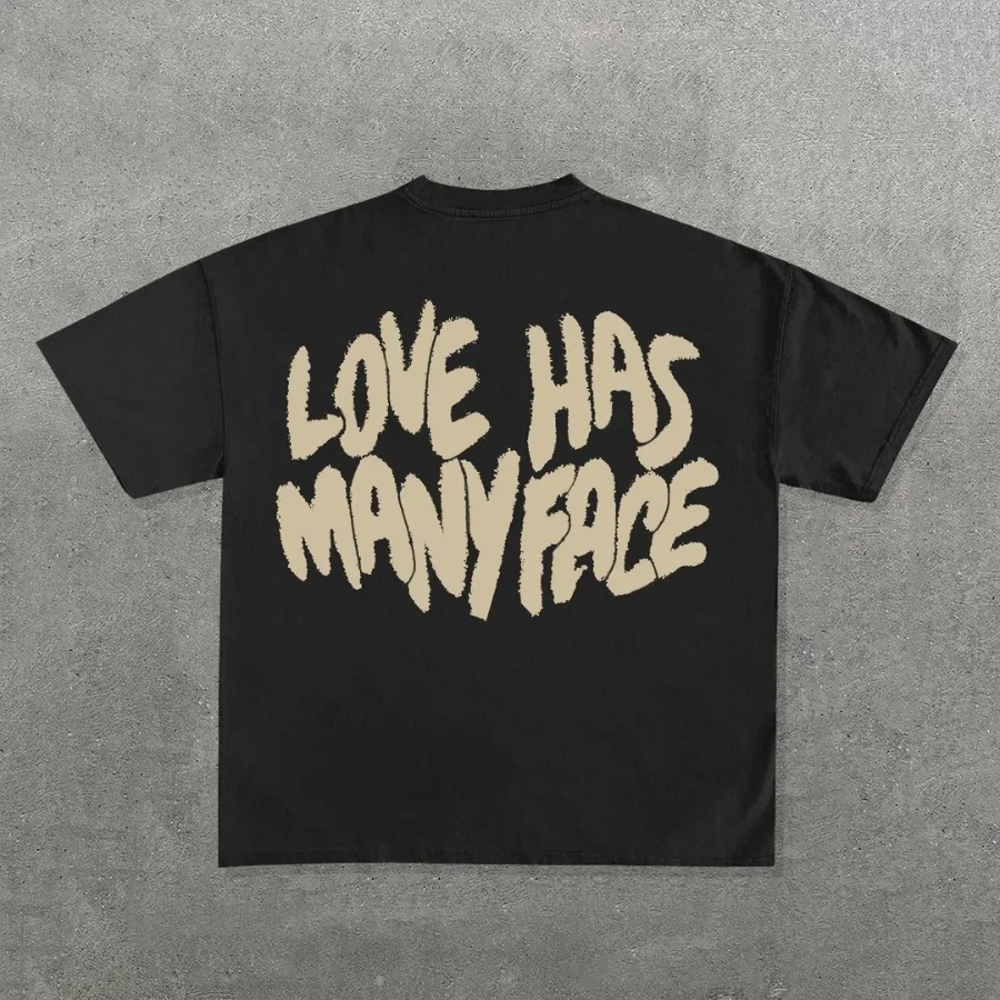 Męskie koszule 2024 Streetwear Y2K koszula męska harajuku hip hop graficzna graficzna nadruk Zwrotów bawełnianych okrągłych szyi tshirt gotyc