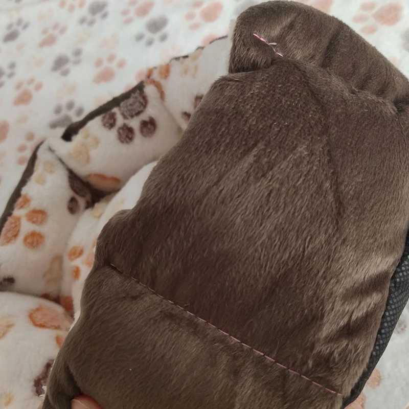 Cat Beds Furniture Pet Dog Beds Mats Soft Plush Warm Sofa Kennel Sleep Basket Small Dogs Cat Puppy d240508