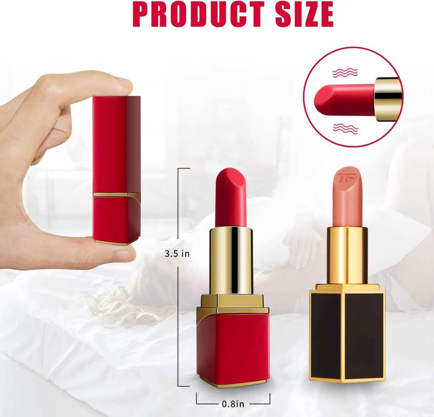 Andere gezondheidsschoonheidsartikelen Mini Lipstick Bullet Vibrator For Women Clit Stimulator Portable Erotic S voor volwassenen Vagina Love Female Masturbation Y240503FGS7