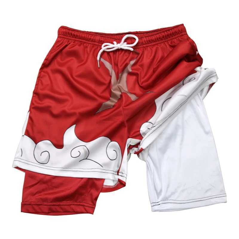 Men's Shorts Stylish 3D Print 2 in 1 Running Shorts for Men Gym Workout Athletic Performance Shorts with Pockets Activewear T240507