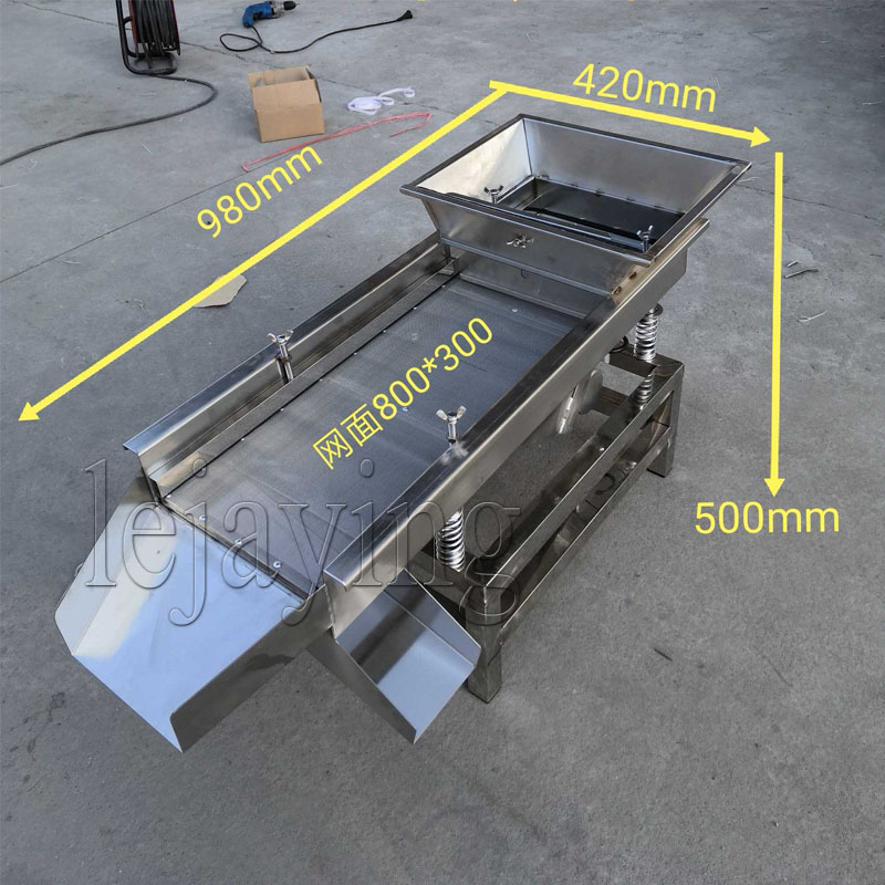 Alimentação Machin Machin Vibratando Máquina de Triagem de Materiais Grandes Vibratórios Máquina de Triagem de Duas Camadas