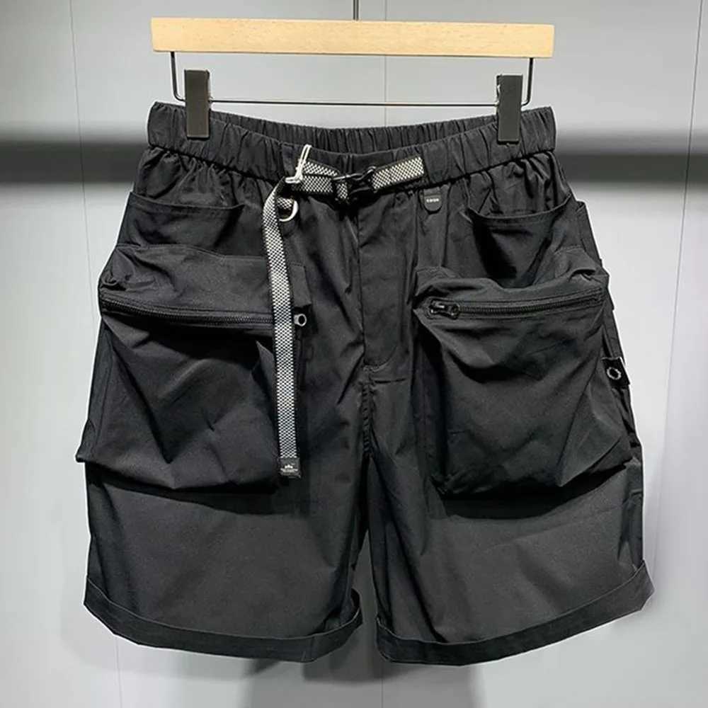 Shorts masculins Pantalon décontracté 2024 Summer Strt Fashion Simple Workwear Harem Pantal