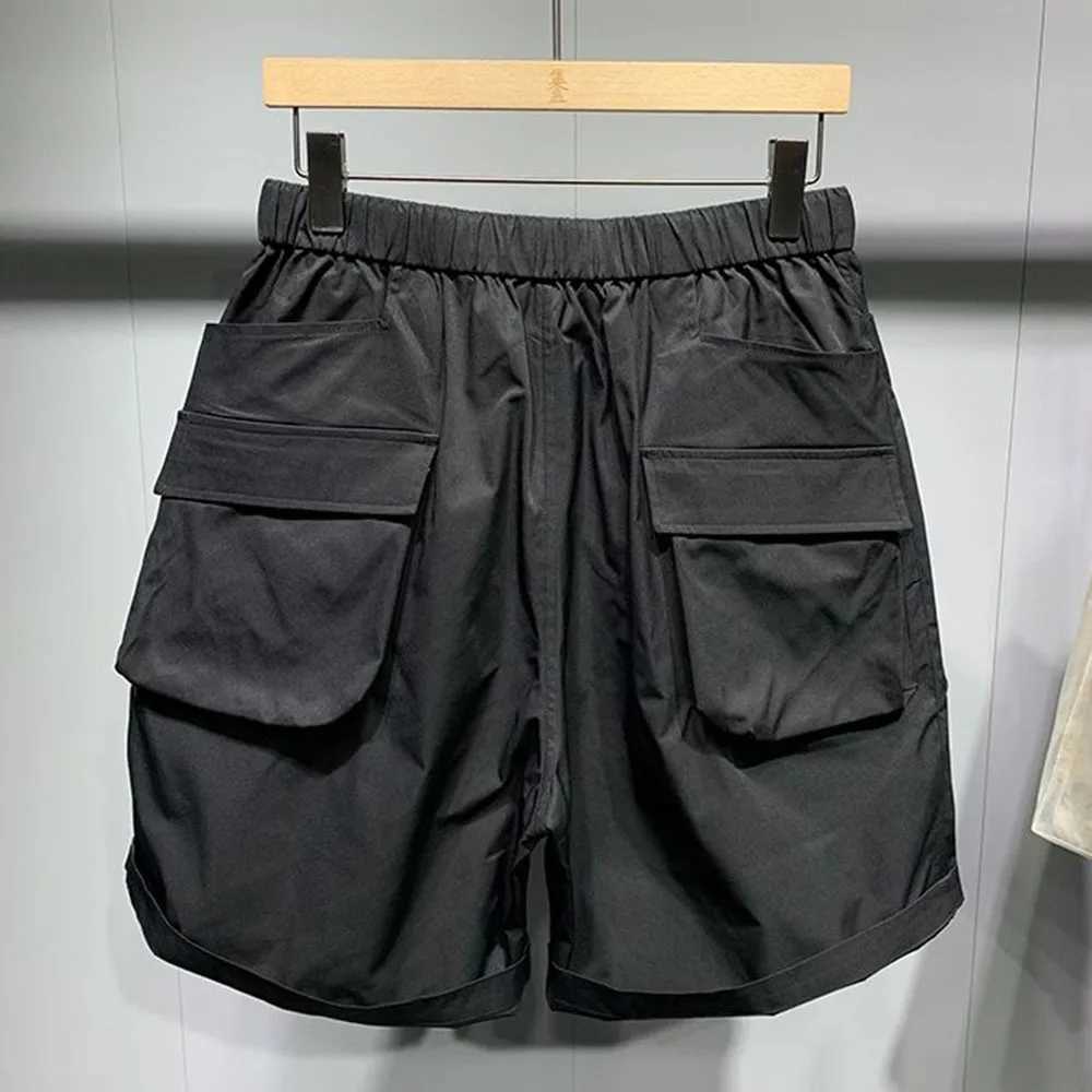 Herren Shorts Herren Casual Hosen 2024 Sommer Strt Fashion Einfache Arbeitskleidung Harem Mid Hosen Neue hohe Quty lose dünne, einzigartige Shorts für Männer T240507