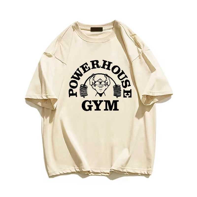 T-shirt féminin T-shirt de gym d'été 100 T-shirt pour hommes surdimensionnés en coton pur