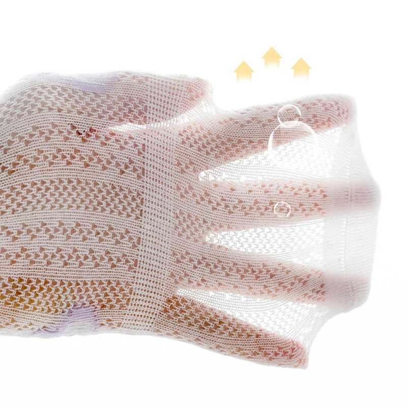 Chaussettes pour enfants milancel 2024 Nouveau bébé d'été basses basses 0-3y filles dessin animé anti-mosquito chaussettes de ventilation en mailles es / 
