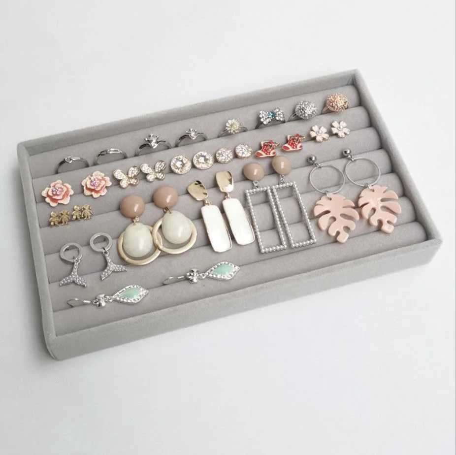 Smyckesfack smycken förvaringslåda verktyg halsband ringörhängen låda klassificering lagringslåda smycken brosche display box arrangör bricka