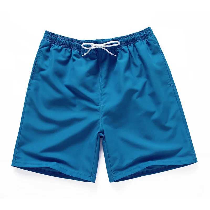 Herren -Shorts Sommer Neue schnelle trockene Männer Schwimmshorts Sommerbrett Surf Badeanzug Strand Shorts Ma Running Gym Mens Plus Size Koffer H240508