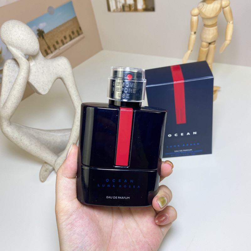 Cologne Perfume Man Ocean Luna Rossa Team Perfume Red Moon Pour Homme Fragrance Eau de Parfum 100ml Spray neutre durable