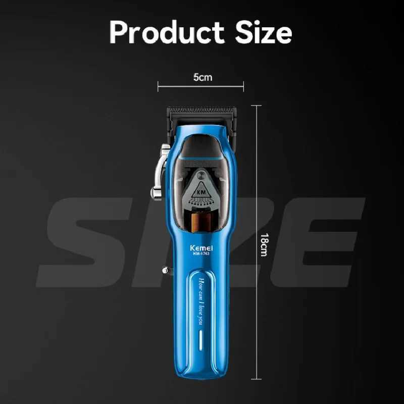 SHAVERS ELECTRIQUES KEMEI PROFESSIONNELLE CHEAUX CHILLES CLIPPER RECHARGAGE CHEAUX DE CHEUR POUR HOMMES MACHEUR DE COUPE ÉLECTRIQUE PRÉCISION T240507