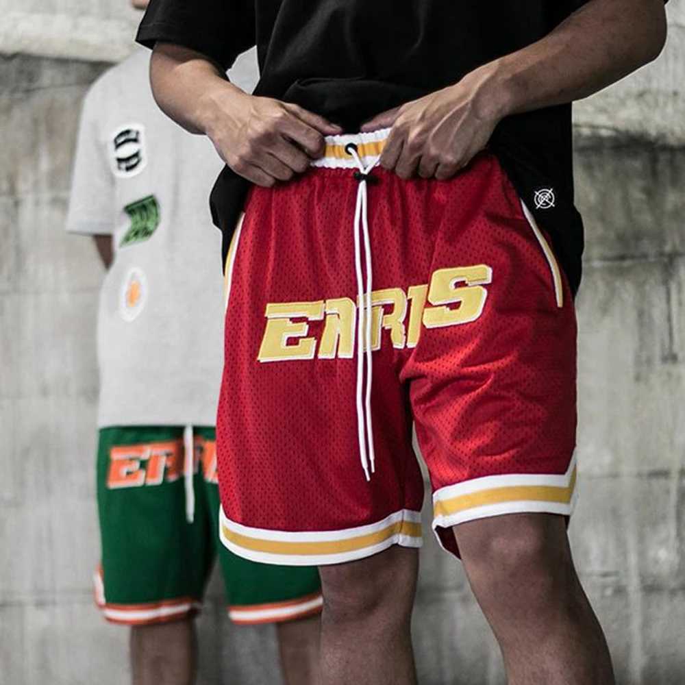 Mäns shorts Mens Earls Basketball Leisure Shorts Summer Gym Sports Training Running Casual Quick-Torking Five-Point Pants T240507