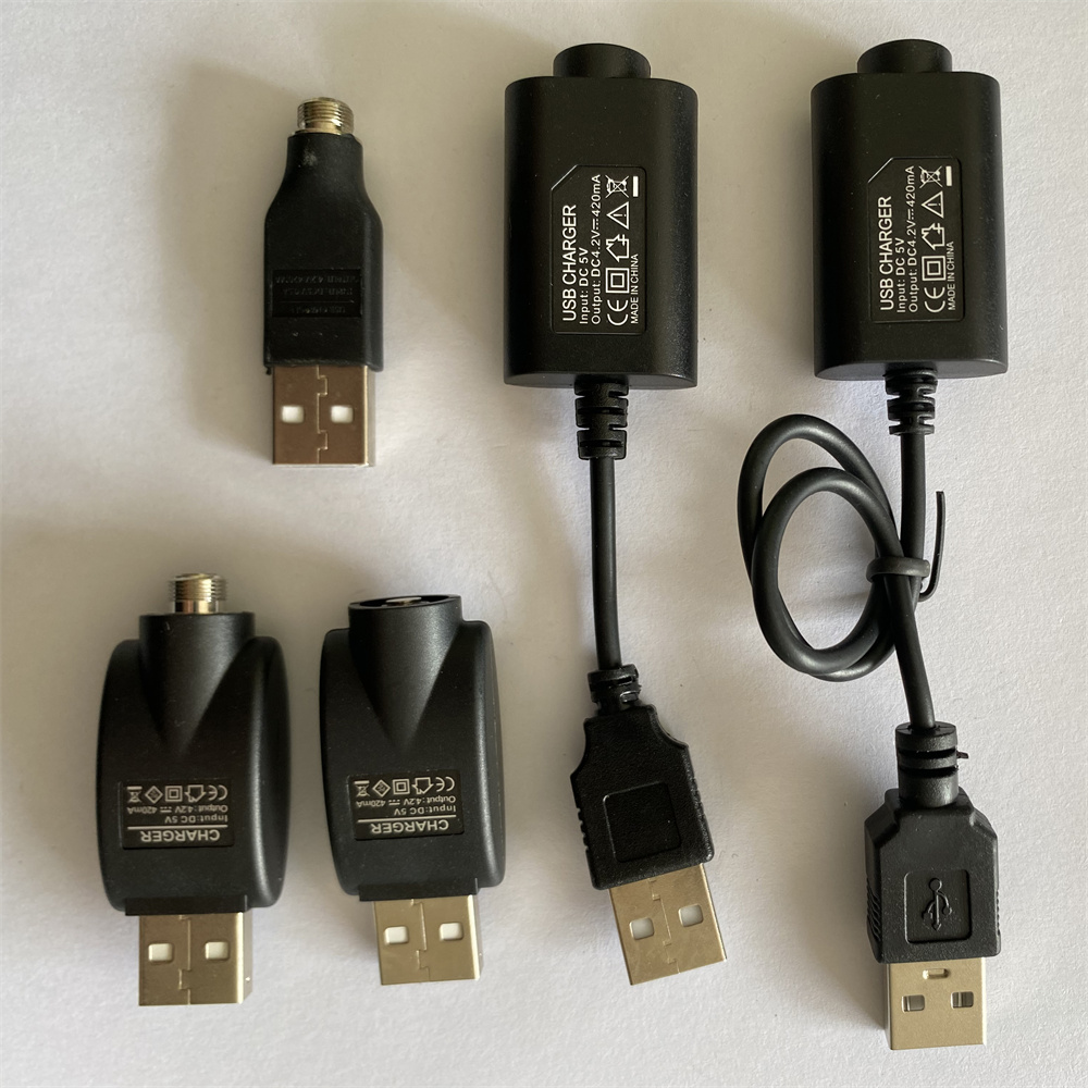 USB -Ladegerät 510 Thread Tragbares Akku -Ladegerät USB -Kabeladapter IC -Schutzadapter