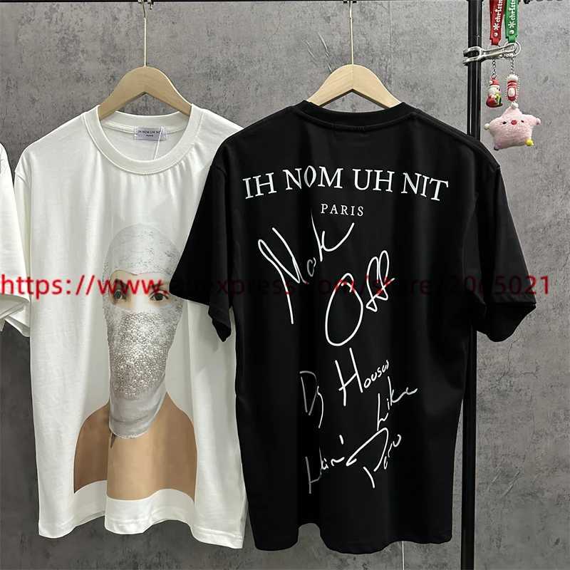 T-shirt maschile 2024SS IH NOM UH NIT PARL MASK T MEN DONNE DONNE MIGLIORI T-SHIRT LIMITED EDIZIONE LIMITE