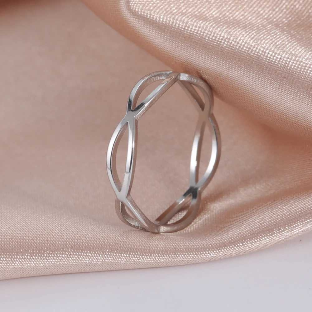 Bagues de mariage skyrim new mode géométrique creux anneaux creux pour les femmes