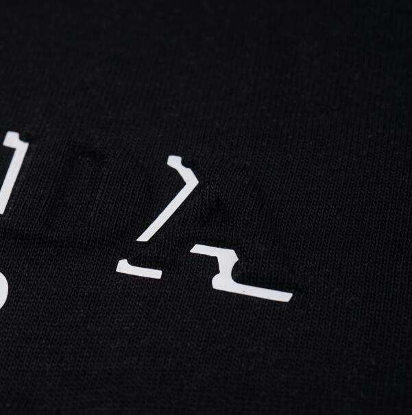 Men Designer T-shirt 24SS Letter Borduurwerk met korte mouwen Katoen vrouwen Zwart Wit M-3XL