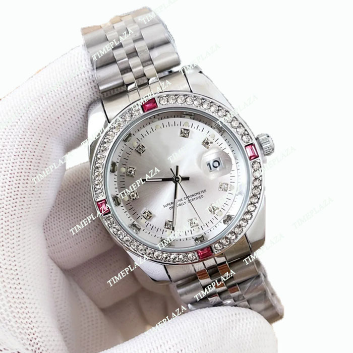 AAA Luxury Brand Watch Femmes masculines décontractées de 40 mm Regardez la mode DressDiamond Datejuste en acier inoxydable STRAP QUARTZ Mouvement Calendrier automatique Calendrier pliant Boucle