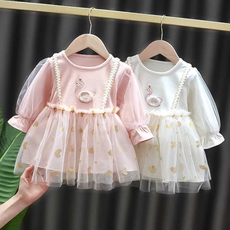 Robes de fille enfants fille princesse robe en dentelle pochette bouffée tulle tutu robe mail mariage fête enfant costume bébé fille vêtements