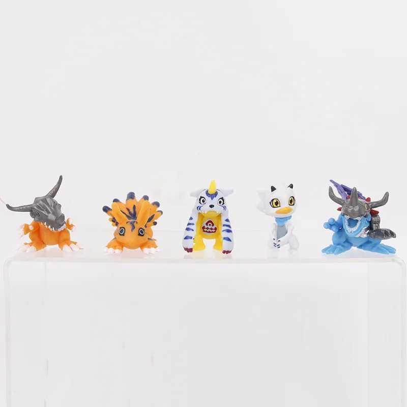 Action Toy Figures anime Digital Monster Action Figures Agumon Greymon Digimon Evolution Digital Evolution Pvc Model Dolls T240506