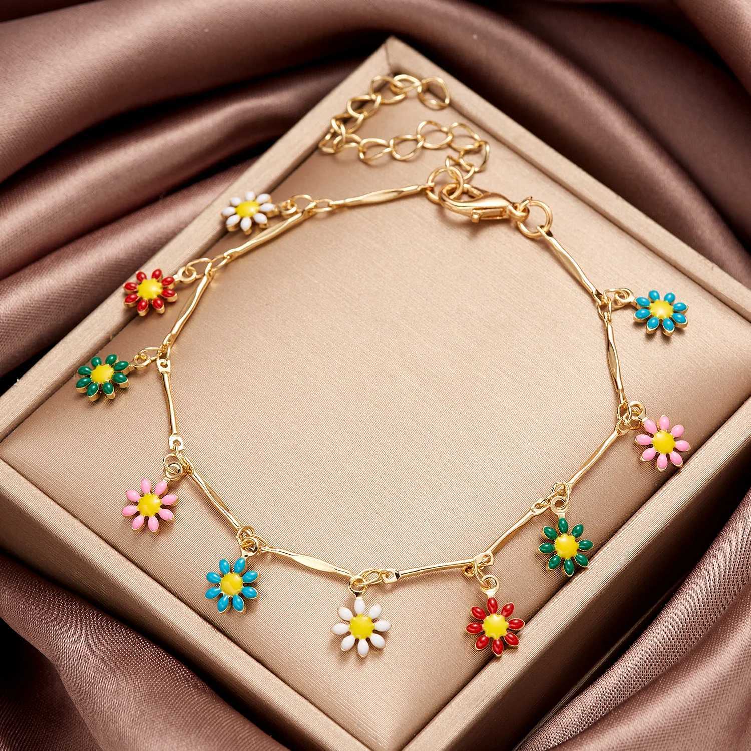 Свадебные браслеты модная тенденция уникальный дизайн элегантный деликатный маленький маленький цветочный браслет бабочек
