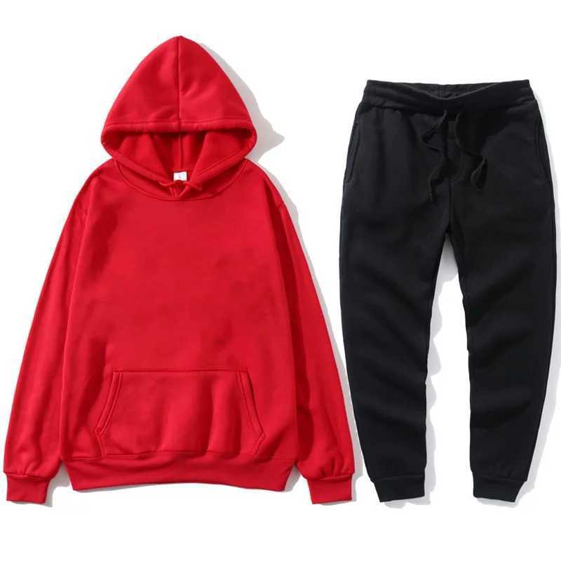 Tracksuits masculin 2024 Casual Suit Men Helsme Summer Loose All-Match Trend Korean Trend Two-Piect Youth Sportswear Y240508