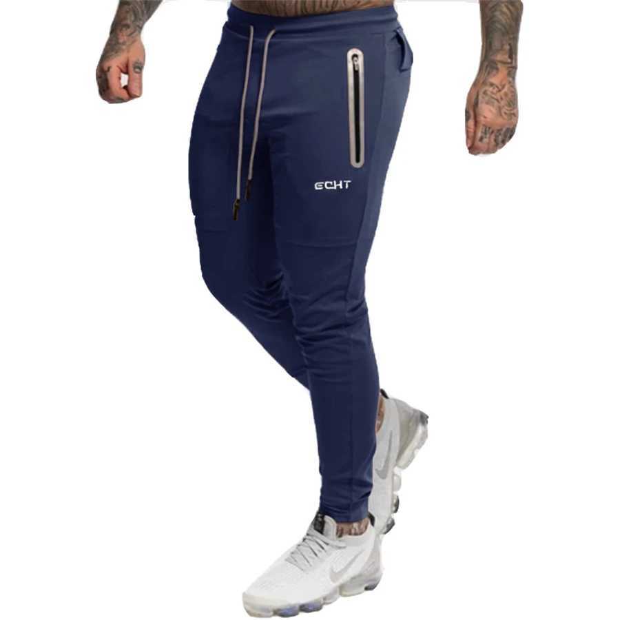 Herenbroeken Herenbroeken Modebrander Mens kledingjogger Nieuwe heren sportbroeken strtwear Outdoor Casual PantsCotton T240508