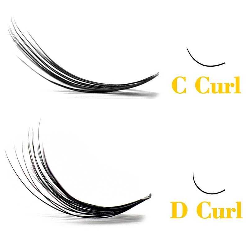 Faux cils 20d / 30d Clusters de cils personnels 60 paquets / boîte Extension de cils naturel Mink Fals Fals Makeup Tool Tool Eyelash Wholesale D240508