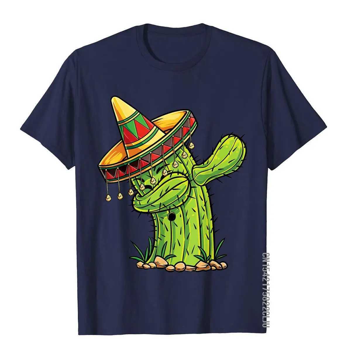 Dabbing Cactus T Shirt Cinco de Mayo Boys Kids Men Mexican__97A779navy
