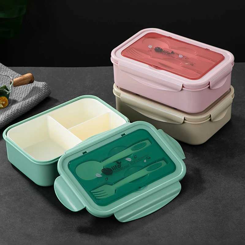 Lunchboxen zakken magnetron oven speciale plastic lunchbox lunchbox lunchbox verwarming