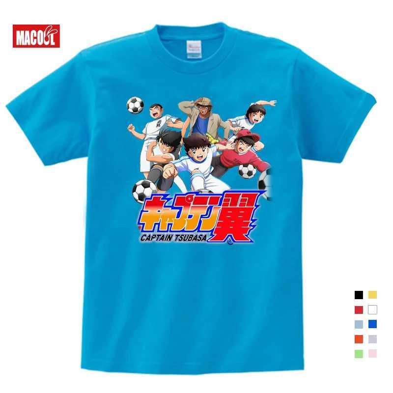 T-shirty Tsubasa Captain T-shirt dziecięce dystansowe koszulki z krótkim rękawem chłopcy piłkarski sport