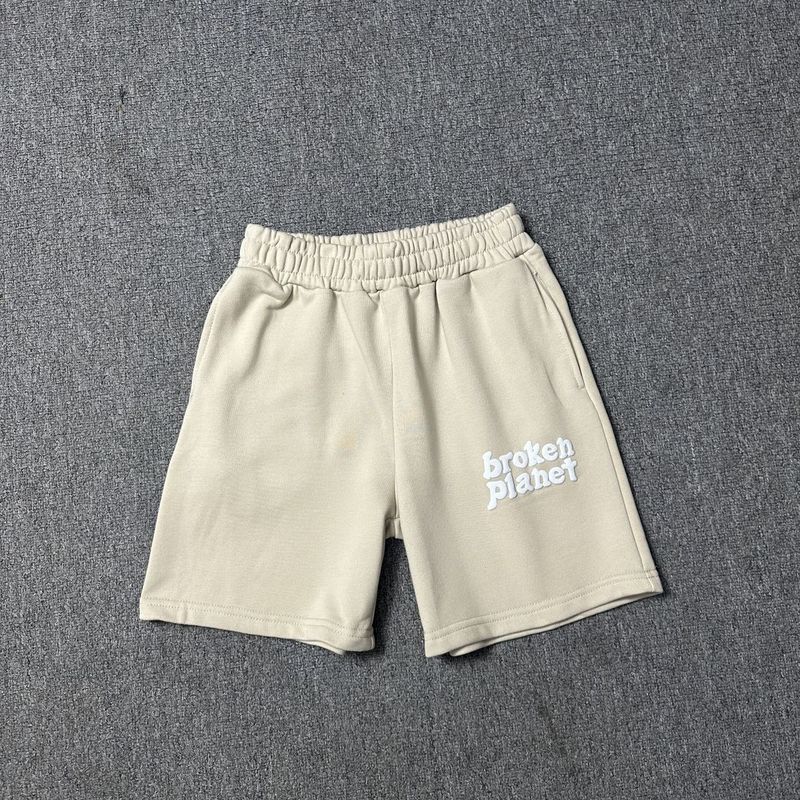 Schuimprint shorts mannen vrouwen hoogwaardige zomerstijl zwart grijze abrikoos kleurtrekking shorts