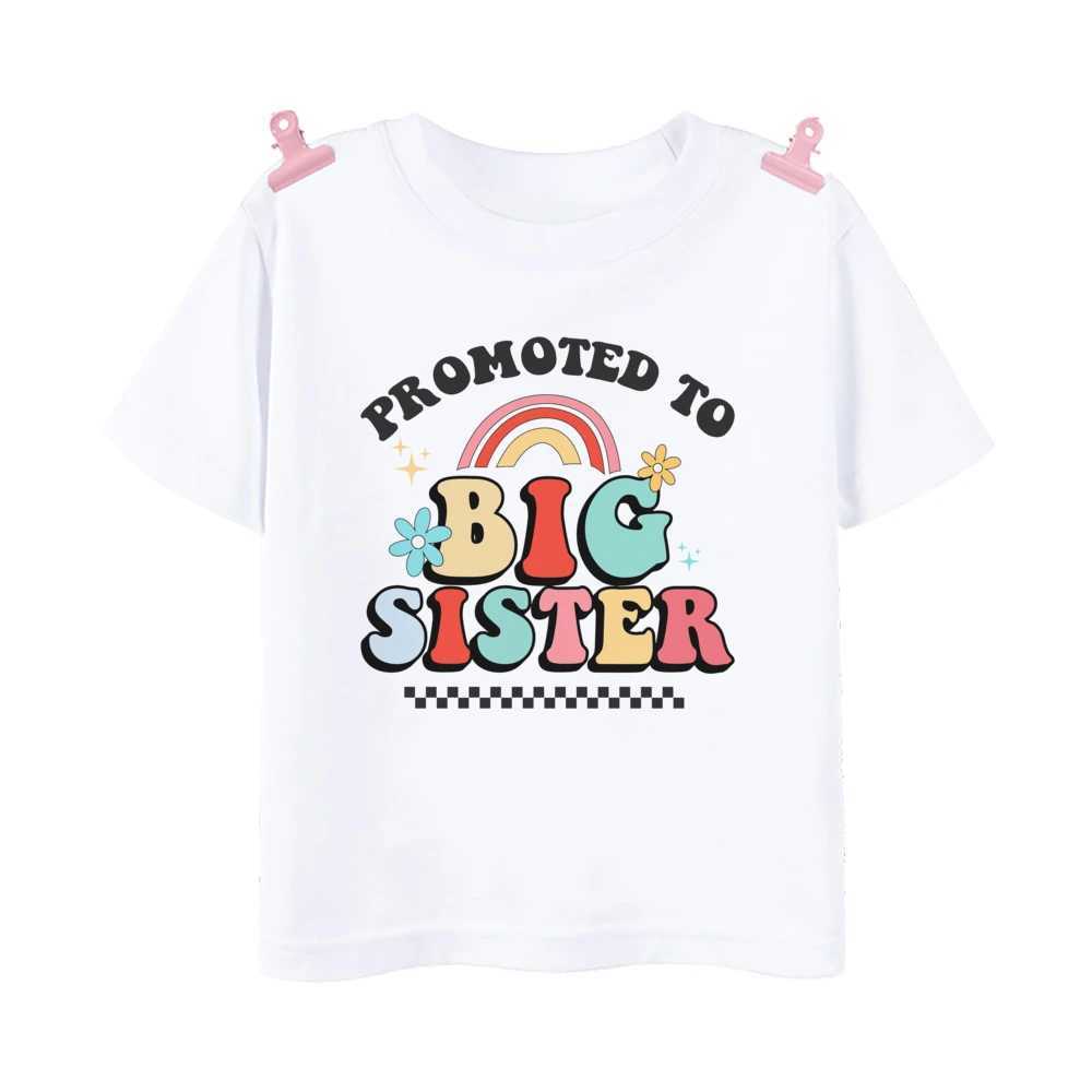 T-shirty Big Sister Big Brother Print T-shirt Ogłoszenie dziecka