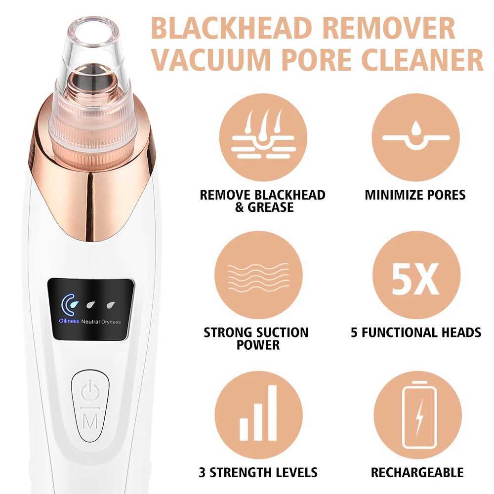 Home Beauty Instrument Aspirateur Remover Blackhead Retail