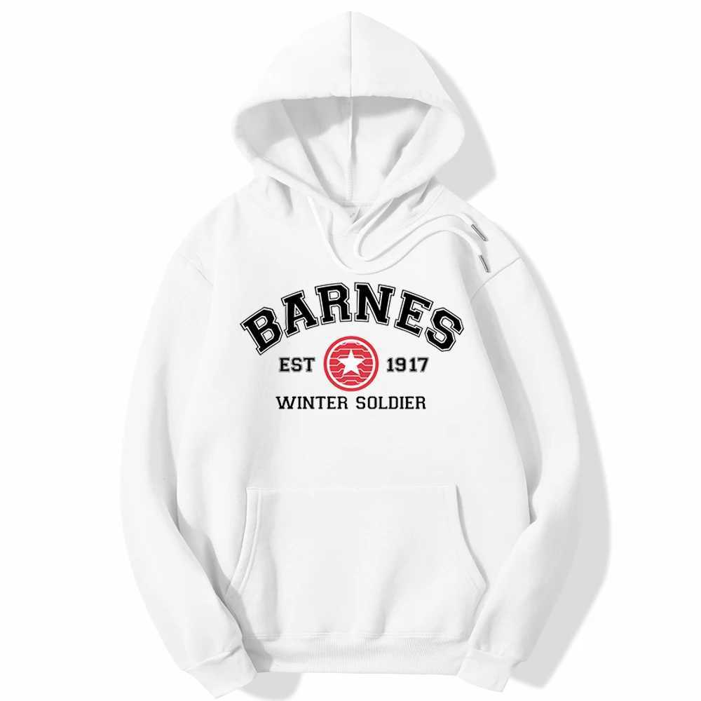 Kadın Hoodies Sweatshirts Harajuku Barnes 1917 Baskılı Hoodie Kadın Sweatshirt Serin TV Şovu Erkek Crewneck Sweatshirt Sudaderas Hoodie Casual Zipperl2405