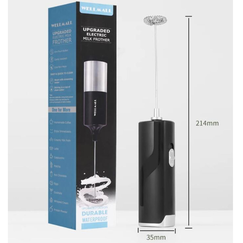 Krachtige handheld elektrische melk froner keuken schuim maker mini blender eierklopper elektrische blender koffie melkschuim voor kogelvrije koffie/warme chocolademelk