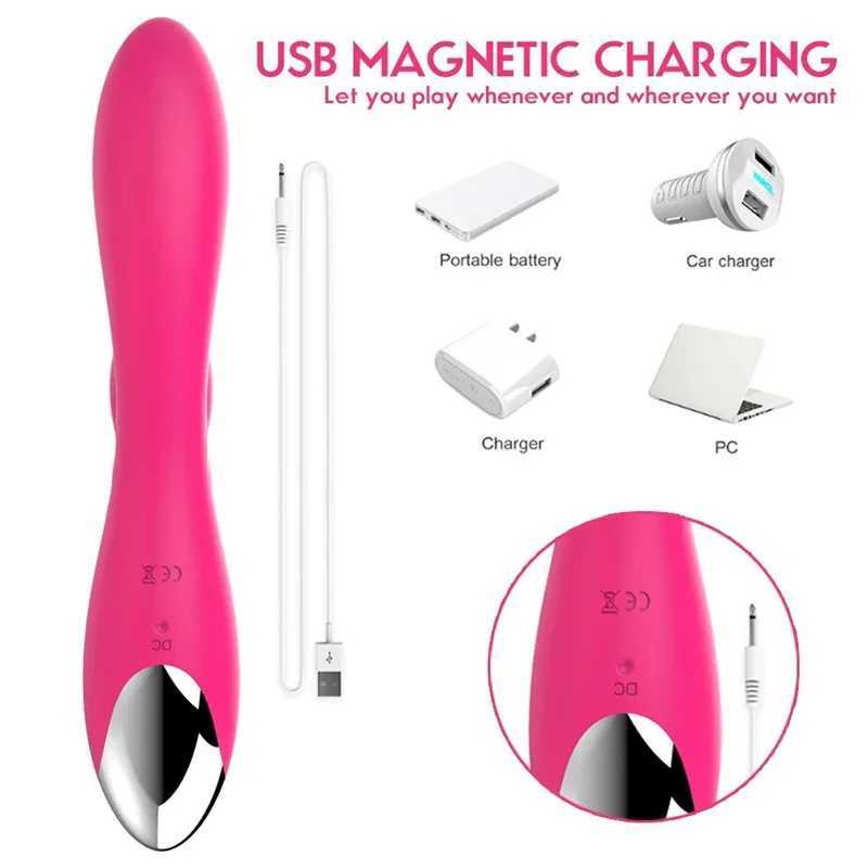 Andere Gesundheits Schönheitspunkte Penis Massagegeräte Stille weibliche Vibrator Handbuch Falsch Penis Industrial Vaginal Extender Q240508