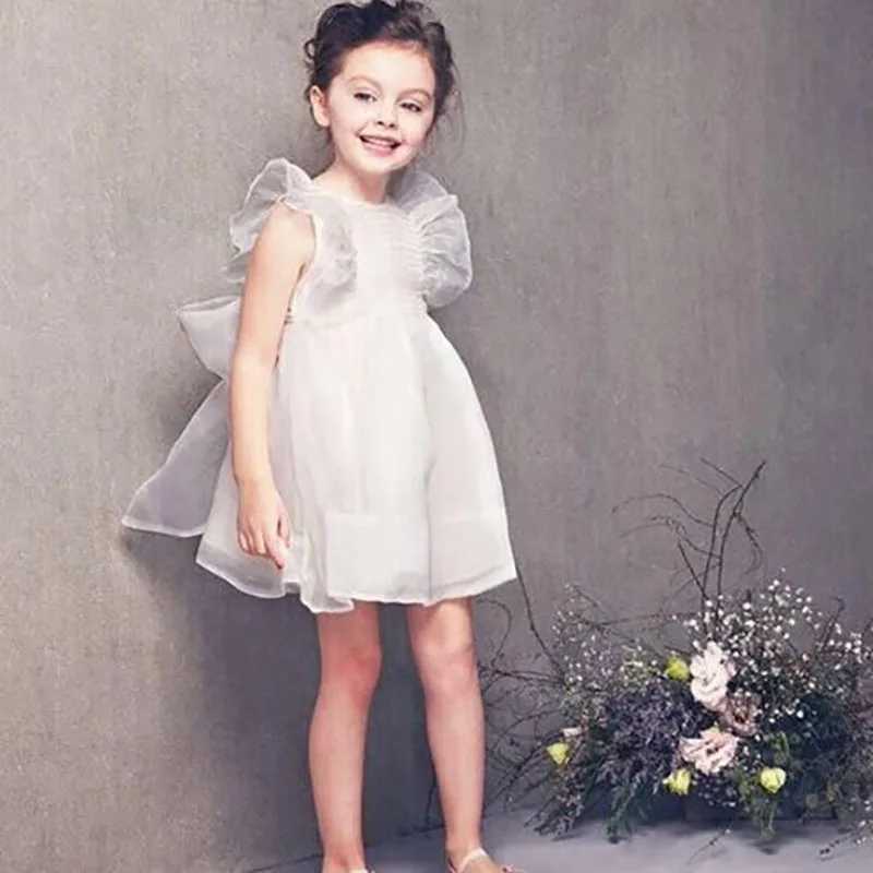 Abiti ragazze 2-7 anni/Summer Kids Girl Girl Wedding Party Princess Abiti bambina Abito da sera in pizzo dolce abbigliamento BC1067