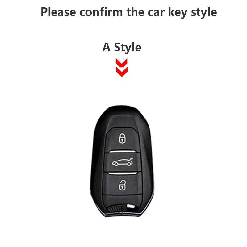 Car Key New TPU Car Remote Key Case Cover Shell For Peugeot 308 408 508 2008 3008 4008 5008 Citroen C4L C4 C6 C3-XR Picasso DS3 DS4 DS5 T240509