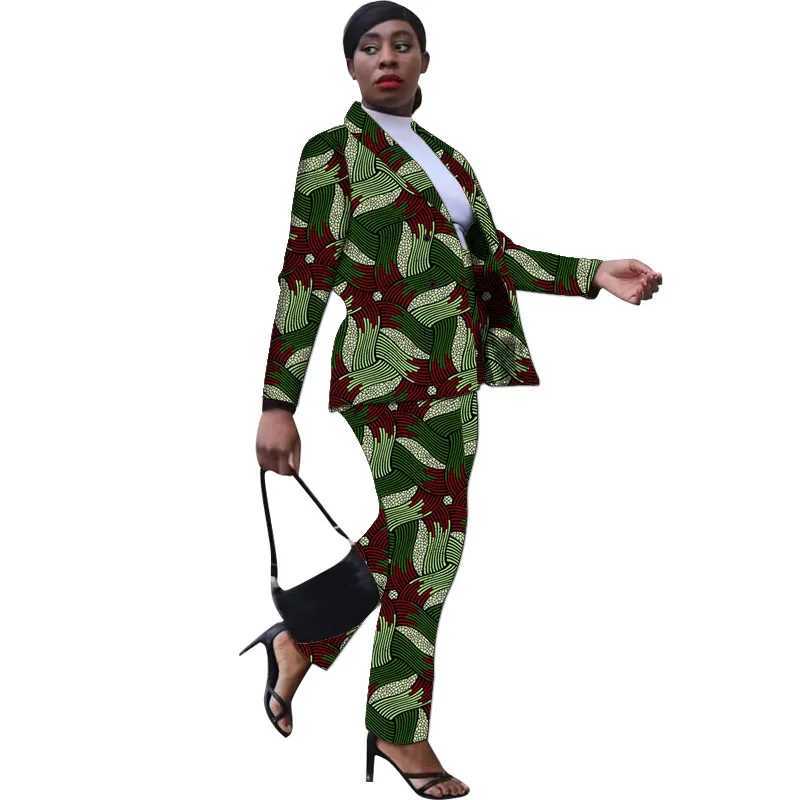 Outros vestuário de vestuário europeu/americano Africano Africano Jaqueta Casual de Pantagens retas Ancara Clothing Y240509