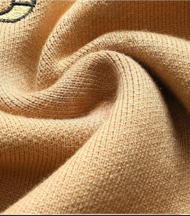 Sweaters voor heren Luxe lente en herfst Men's Solid Color Business Casual Sweater trendy halslijn ontwerppatroon geborduurd top graad Cardigan M-4XL 231021