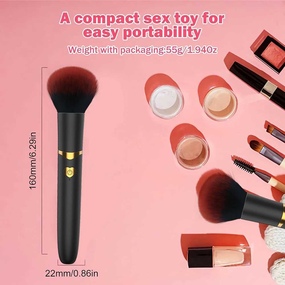 Autres articles de beauté Health Vibrator Making Up Brush vibrant vibratrice magique Dildo Vibrateur S pour femmes Produits adultes Femme Goods Y240503