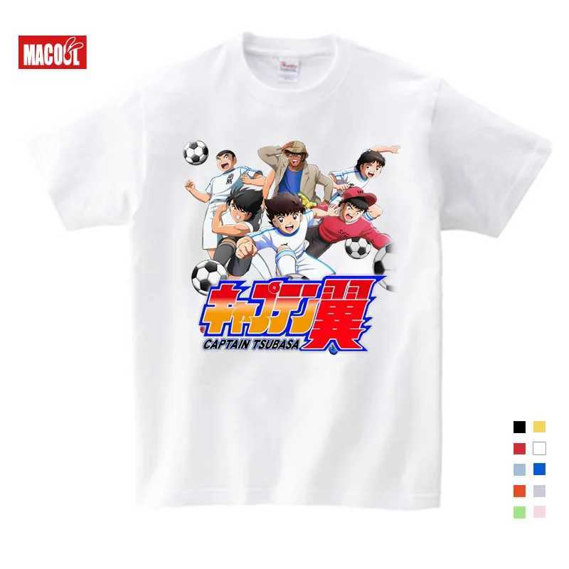 T-shirty Tsubasa Captain T-shirt dziecięce dystansowe koszulki z krótkim rękawem chłopcy piłkarski sport