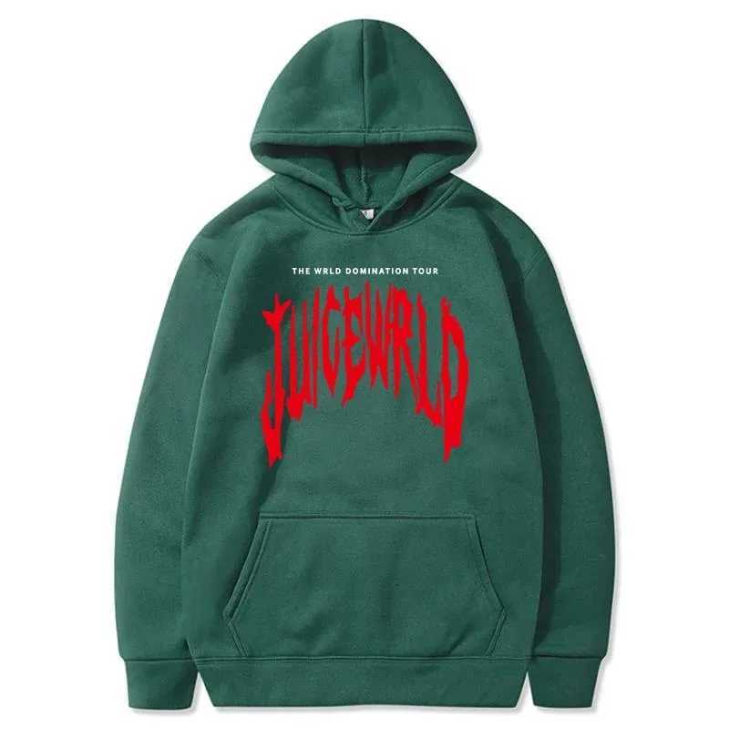 Men's Hoodies Sweatshirts 2024 Juice Wrld 999 Vintage Printed Fashion Hoody Pullover Casual Mens Women Hoodies Sweatshirts Hip Hop Strtwear T240507