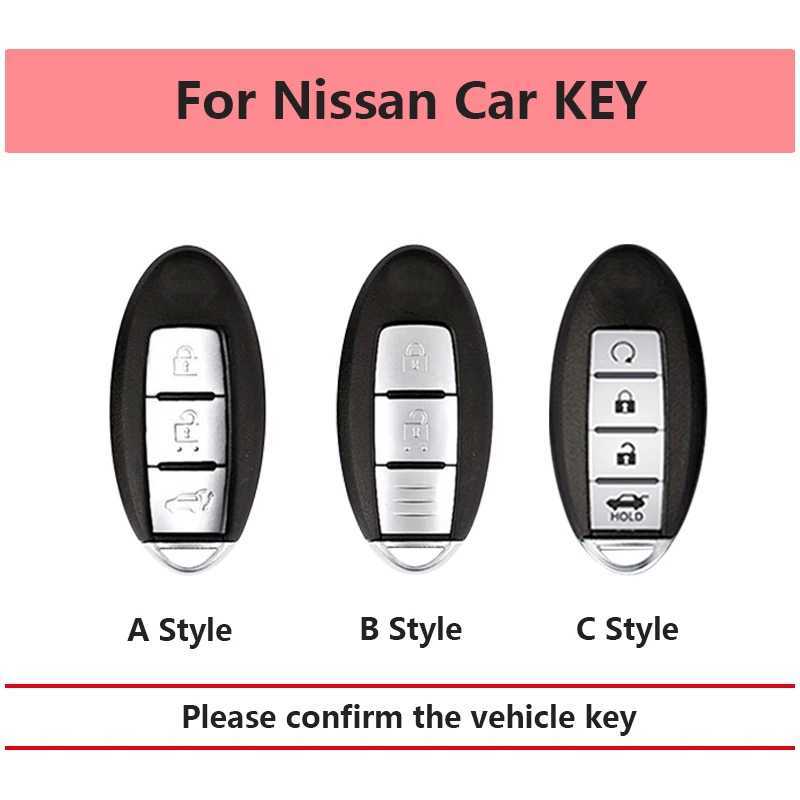 Chave do carro TPU Car Casca de capa completa do carro para Nissan Qashqai Juke J10 J11 X-Trail T32 T31 chutes Tiida Pathfinder Nota para Infiniti T240509